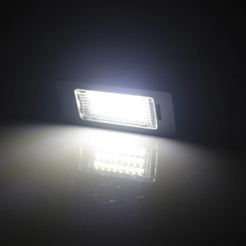 2 шт. без ошибок светодиодный автомобильный номерной знак автомобильные