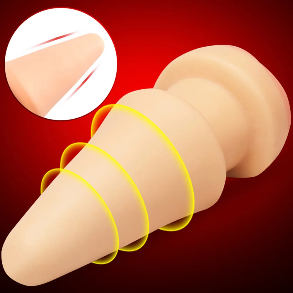 Большой анальный Фалло-имитатор массаж попки мастурбатор в виде влагалища