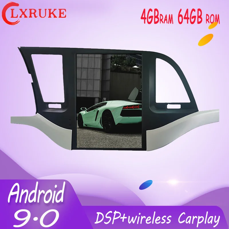 

Автомагнитола в стиле Tesla, Android 9, 64 ГБ, GPS-навигация для Hyundai ELANTRA 2016, 2017, 2018, мультимедийный плеер, стерео, головное устройство Carplay