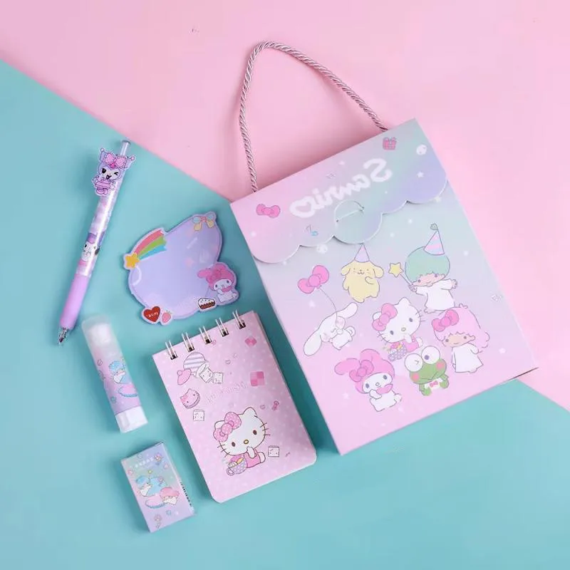 Sanriod Kawaii Мультфильм Аниме серия сюрприз потайная сумка портативный Канцелярский
