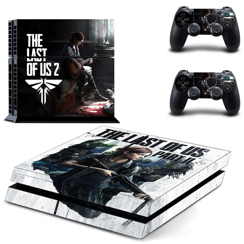 The Last of Us Part 2 PS4 Stickers Play station 4 Skin Sticker Decals Cover For PlayStation 4 PS4 Console and Controller Skins