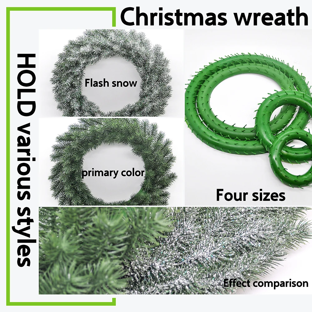 

Christmas Decoration Pendant Garland Home Accessories Garland Needlework Crafts DIY Artificial Plants Rattan Decor Door Wreath