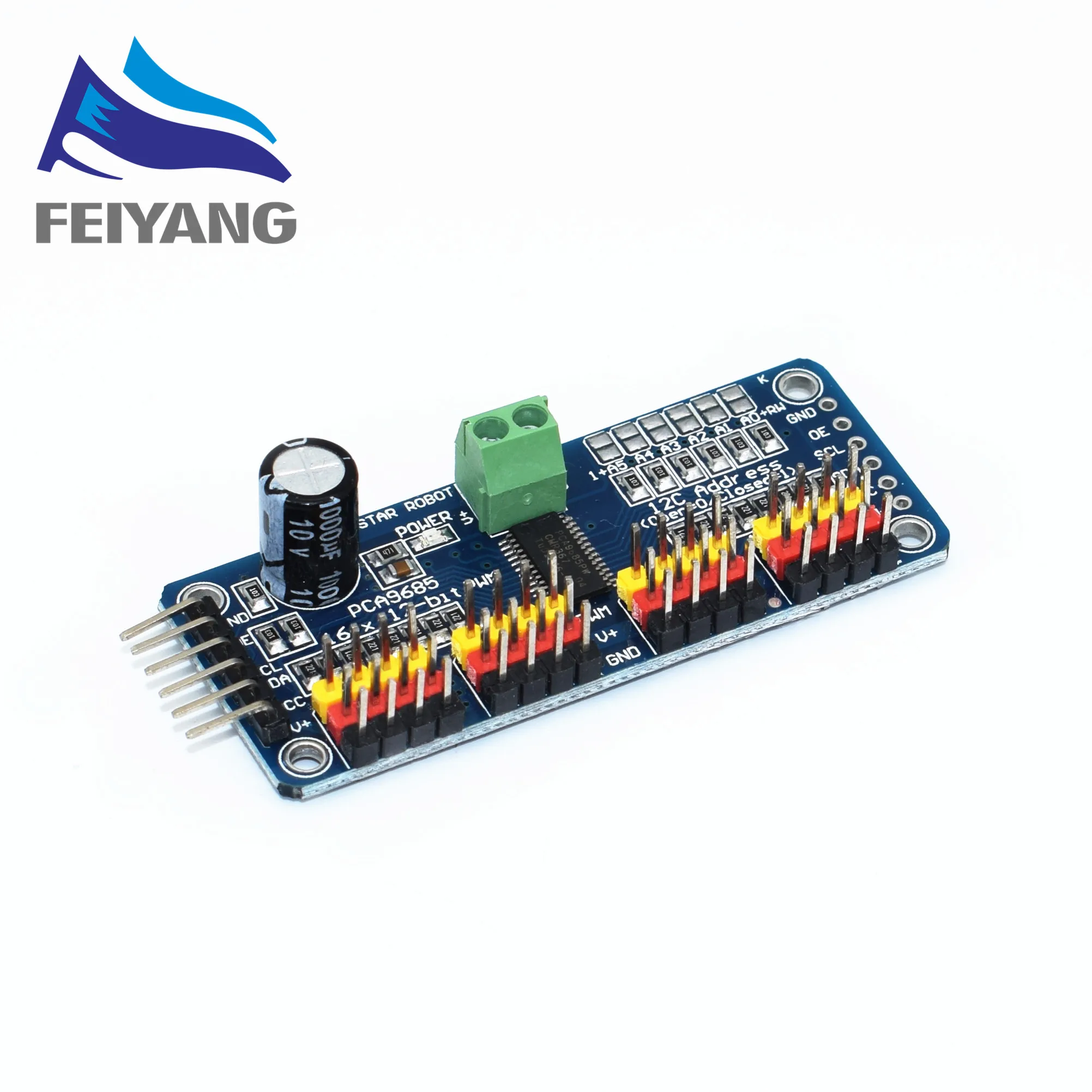16-канальный видеорегистратор 12-битная ШИМ/Servo Driver-I2C интерфейс PCA9685 модуль Raspberry pi