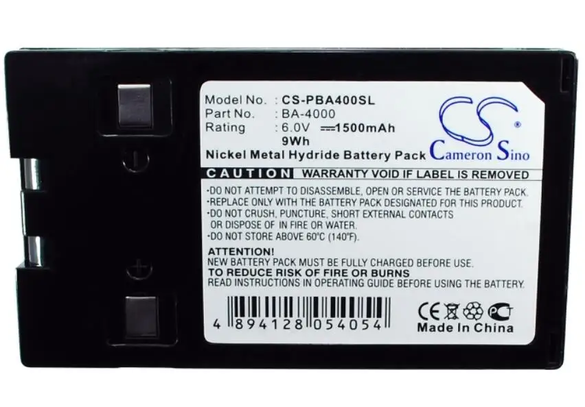 

cameron sino 1500mah battery for BROTHER Superpower Note PN4400 PN5700DS PN8500MDS PN8500MDSE PN8510MDS PN8700MDS