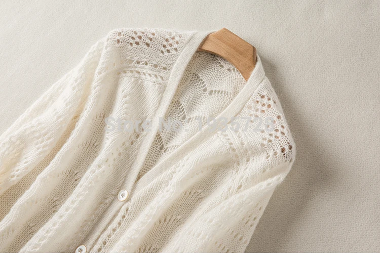 Осень/Зима 2018 мохер и полушерсть с глубоким v образным вырезом вязаный свитер