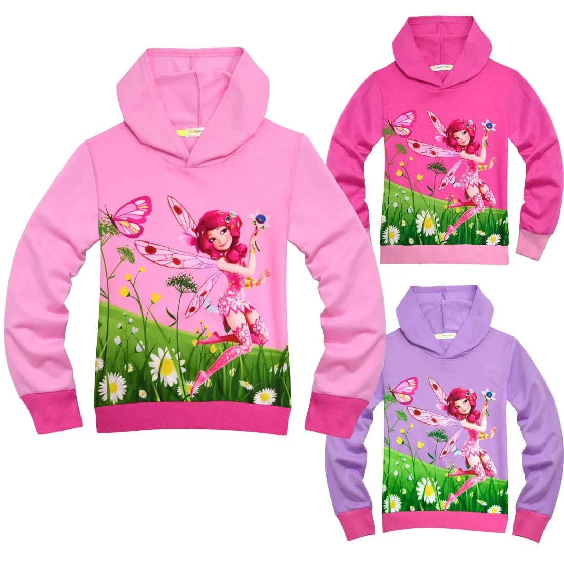 

Kids Girls Halloween Costume YoKu Mia and Me Cosplay Hoodie Top Sweatshirt Anime Cartoon Comics Children Cosplay Disfraces