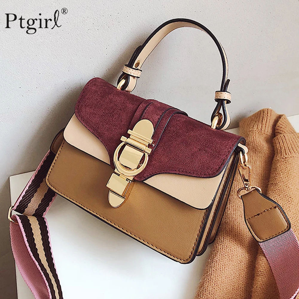 2019 новые Брендовые женские кожаные сумки знаменитые модные на плечо Ptgirl