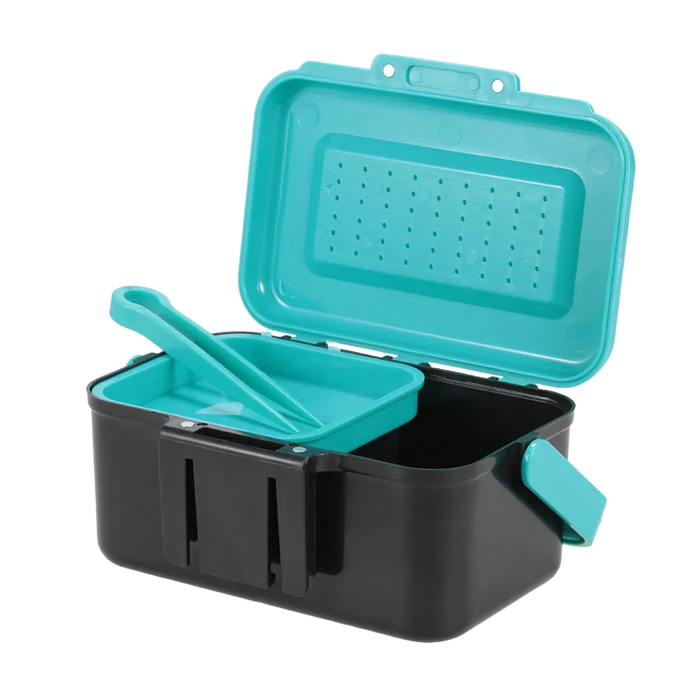 Портативная коробка для рыболовных приманок чехол живой приманки крючок