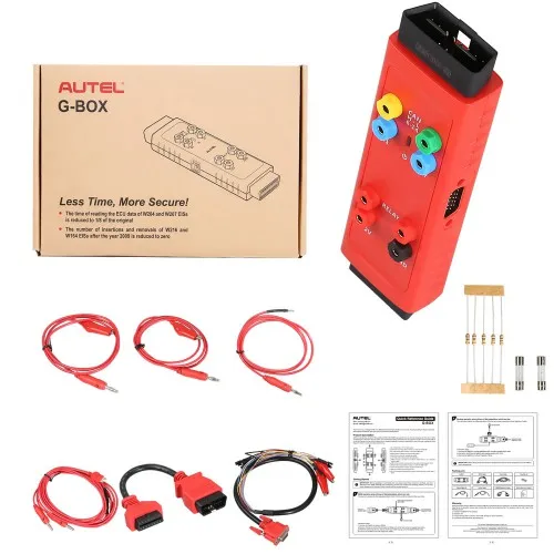 ИНСТРУМЕНТ AUTEL G-BOX для Mercedes Benz все ключи потерянные работает с Autel MaxiIM IM608 |
