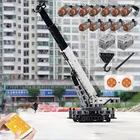 Радиоуправляемый кран на гусеничном ходу MOULD KING 17002 с техническим приложением, кирпичи MOC LTM 11200, грузовик, экскаватор, строительные блоки, игрушки для детей и взрослых, подарки