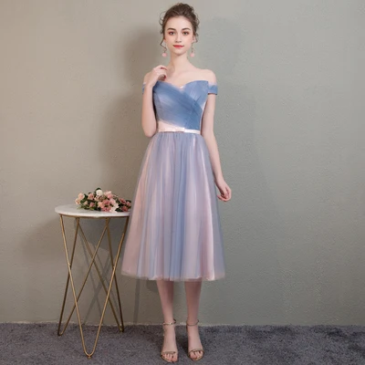 Серое розовое свадебное платье для гостей элегантные вечерние платья больших