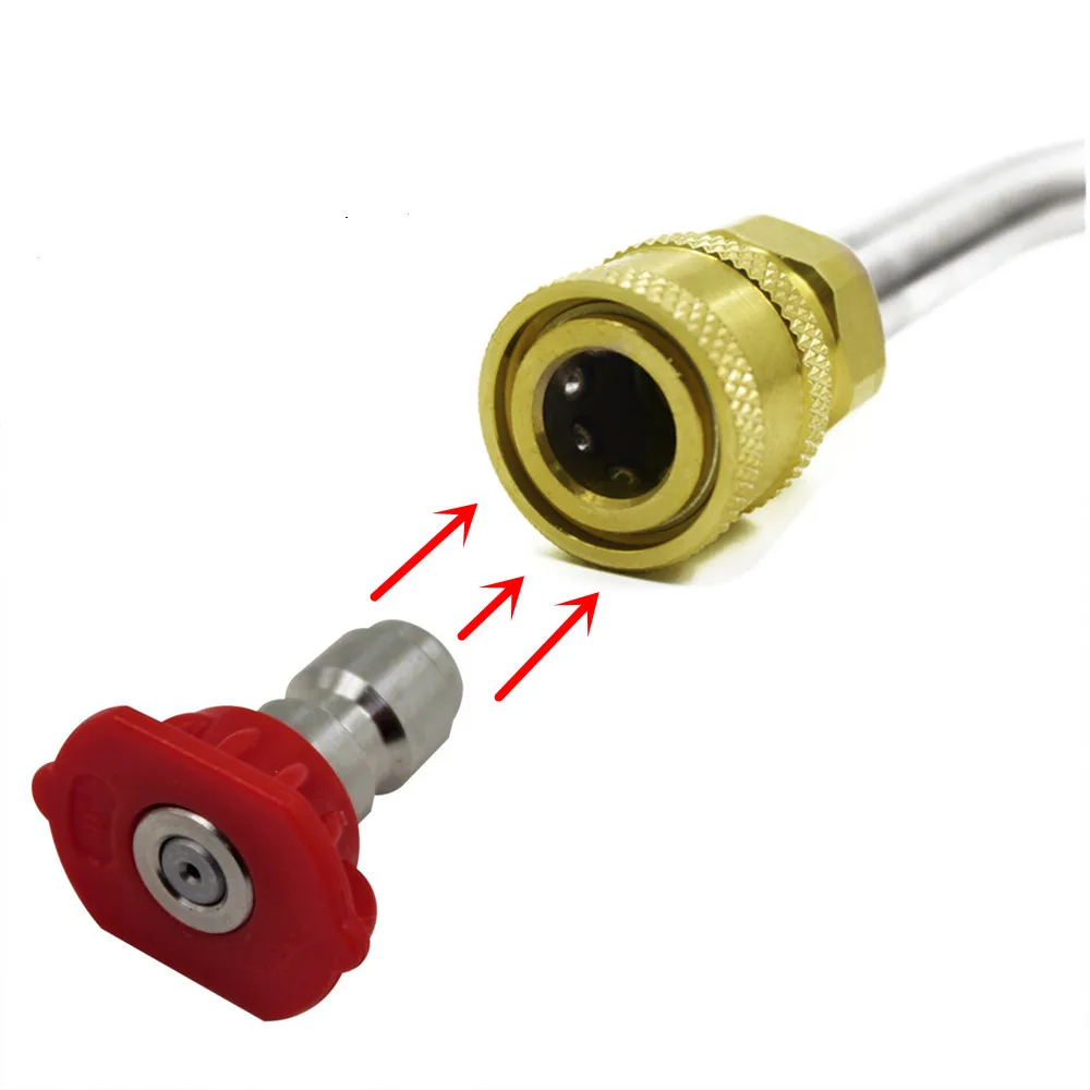 Наконечник сопла высокого давления распылитель для омывателя с резьбой 1/4 дюйма