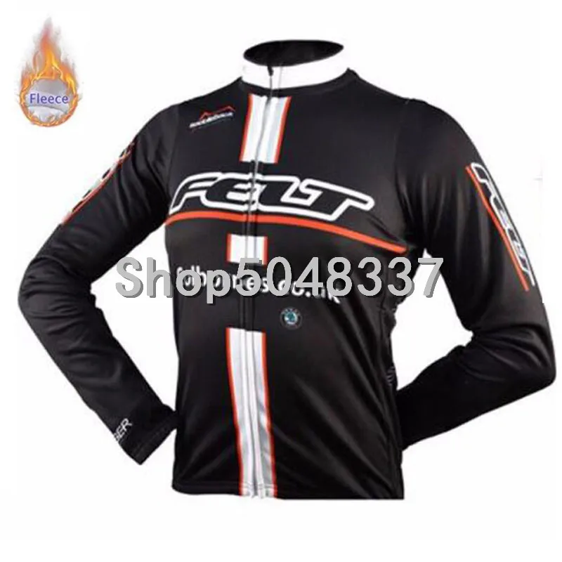 Войлок 2019 Мужская профессиональная команда Велосипедная одежда зимняя