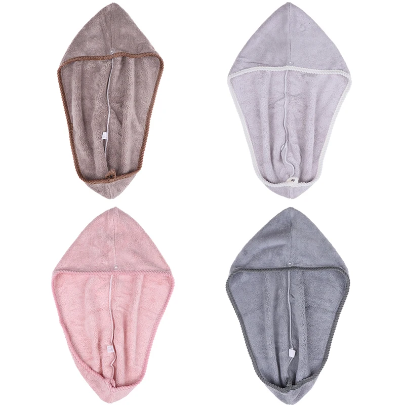 1 шт. Женский шампунь быстросохнущее волокно для волос полотенце душа шапочка