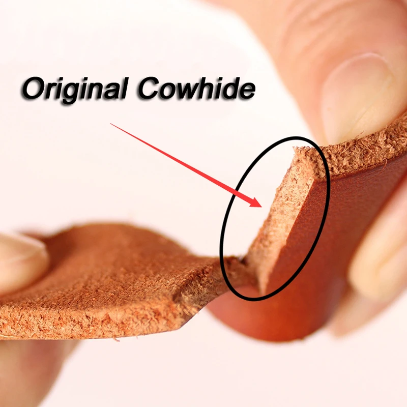 Мужской ремень кожаный первый слой чисто Модный повседневный мужской коричневый