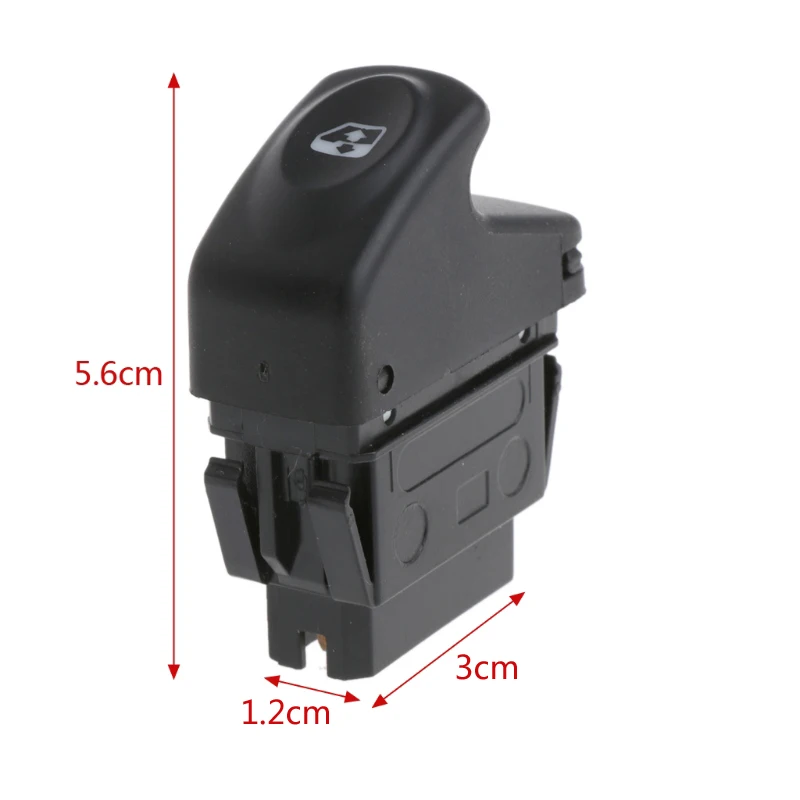 

6 Pins 12V Car Electric Window Control Switch For Renault Clio Megane I Kangoo