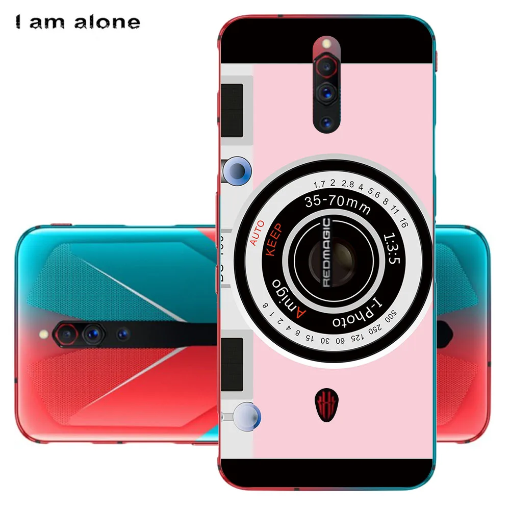 i am alone phone case for zte blade v2020 4g 5g v2020 smart vita nubia red magic 5g soft tpu mobile fashion cartoon printed bag free global shipping