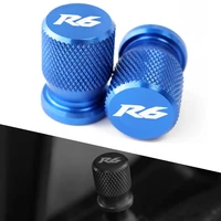 cnc aluminum tyre valve air port cover cap motorcycle accessories for yamaha yzf r6