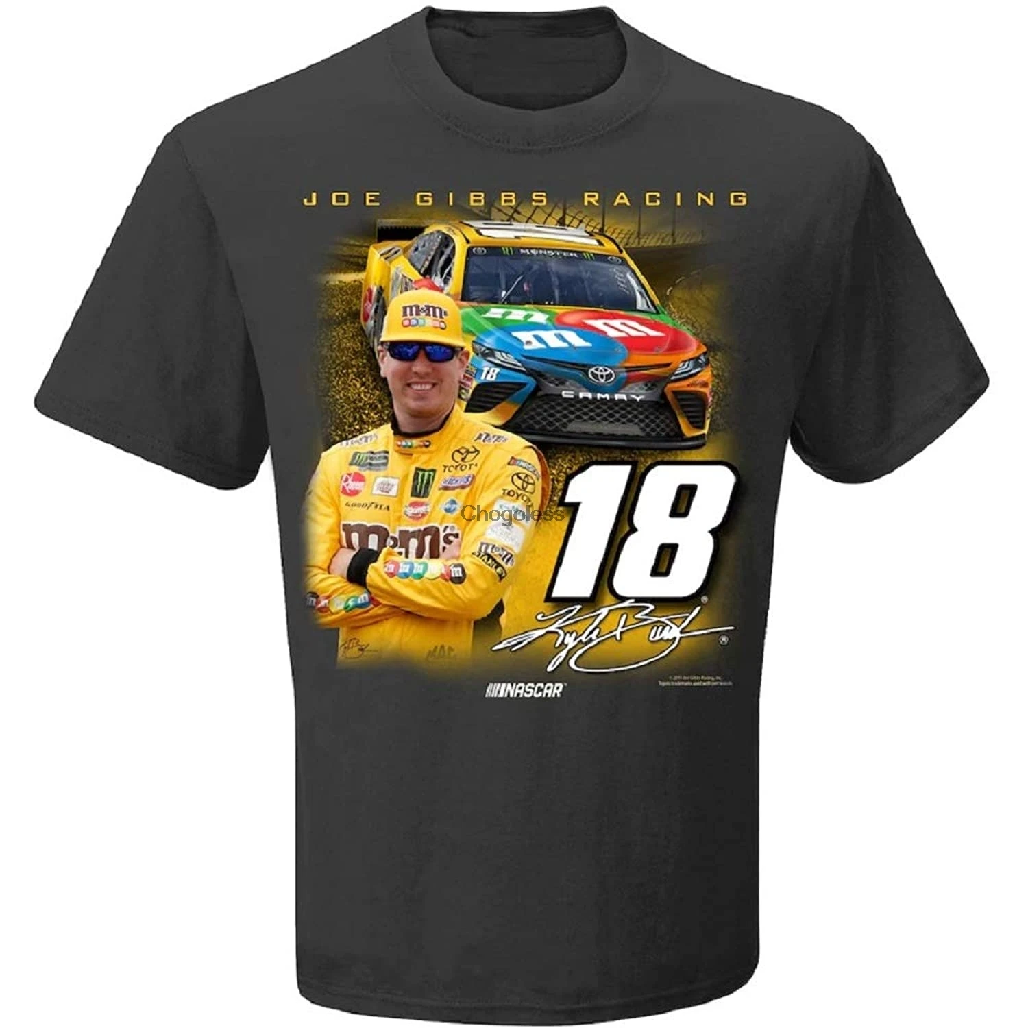 

Kyle Busch TShirt Tee ShortSleeve Women Men TShirt Customized T Shirt Black