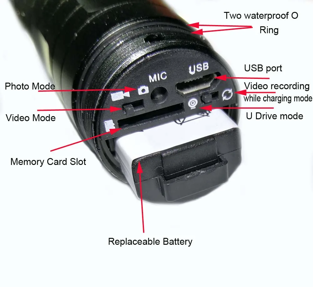 Outdoor Sports Action Camera Gun rifle hunting Camcorder Trail HD 1080P Bike Helmet DVR loop recording | Электроника