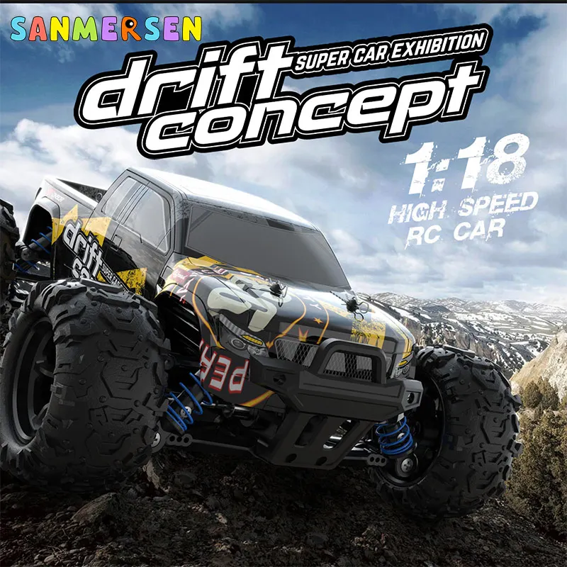 1:18 новый обновленный 4WD RC пикап версия автомобиля 2 4G Радиоуправление