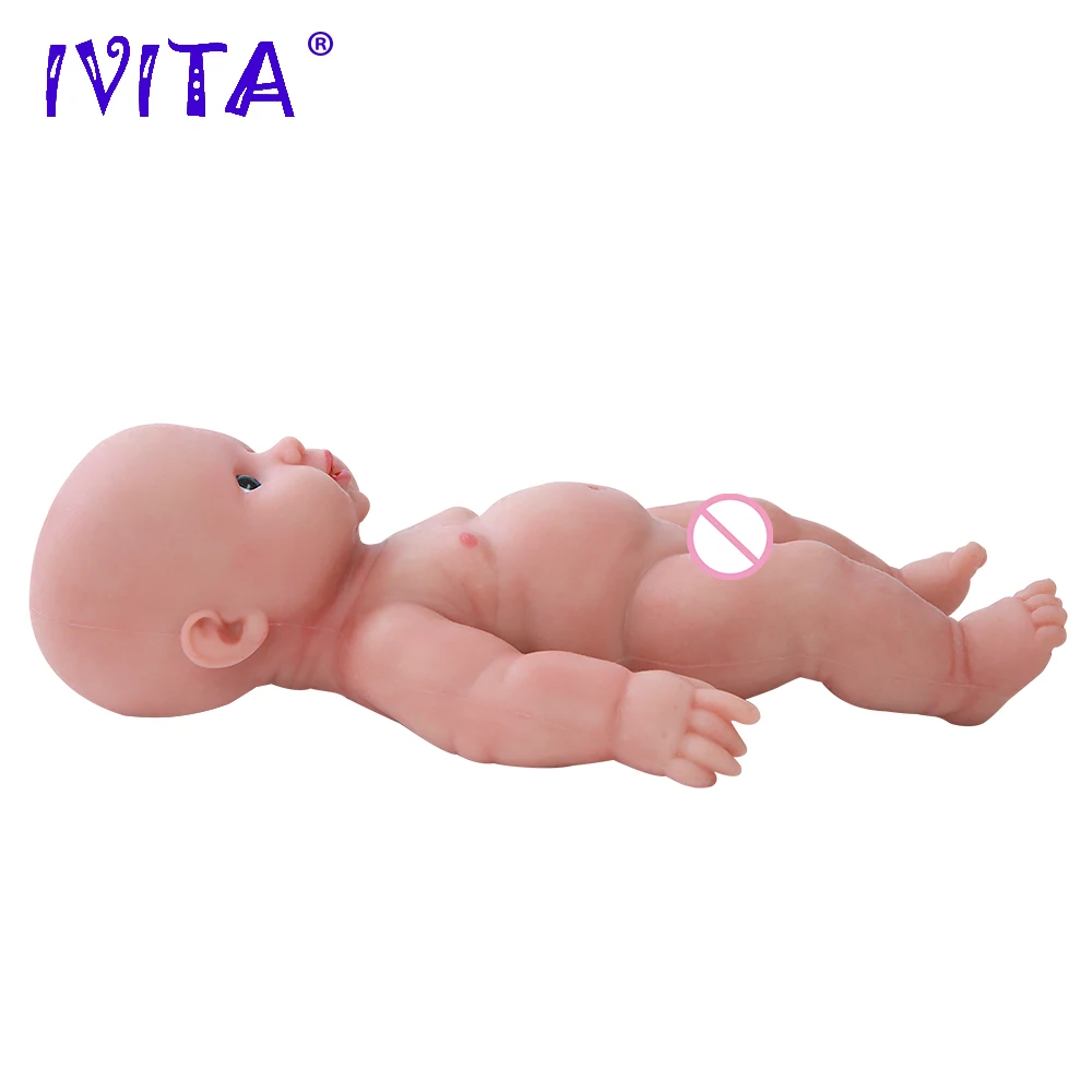 IVITA WB1505 30 см 1100 г 100% силиконовые реалистичные возрождающиеся открытые глаза