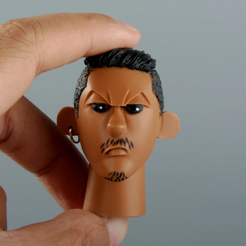 

1/6 male soldier head carving model for 12 inch action figure accessories