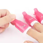 Пластиковые колпачки для замачивания ногтей, колпачки для УФ-наращивания, инструменты для обертывания, средство для очистки ногтей, обезжириватель