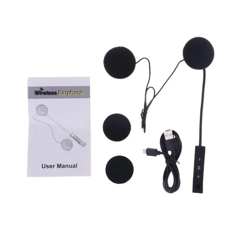 

Anti-Interference Bluetooth Headphone Handsfree Music Headphone For Motorcycle Helmet Motor Riding