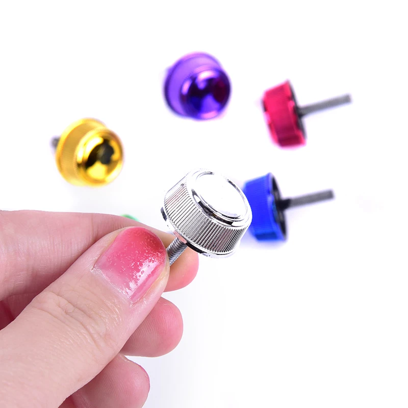 

1 шт. качающийся винт из сплава для катушек спиннинга Золотой/Серебряный цвет рыболовные снасти аксессуары