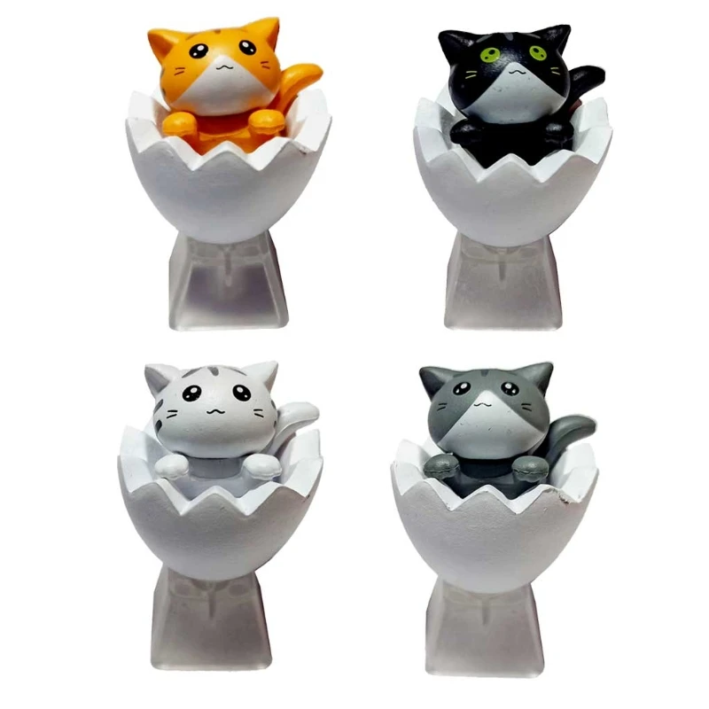 

Only Keycap,DIY ABS Bottom Backlit Cat Keycap for Mechanical Keyboard Installation OEM Profile R4 Children's Gifts