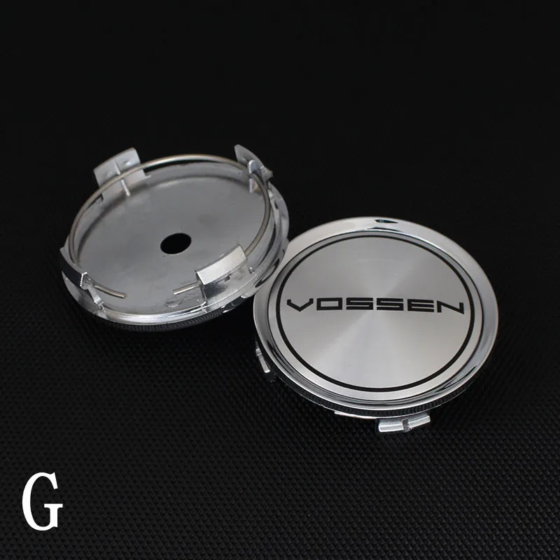 4pcs OD 74MM/ID 69MM Wheel Centre Cap VOSSEN Emblem Badge Center Caps ABS Hub Replacement Dust Cover | Автомобили и мотоциклы