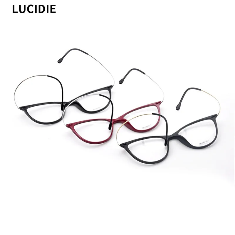 Новинка 2020 Классические мужские бета-титановые ультралегкие оправы для очков