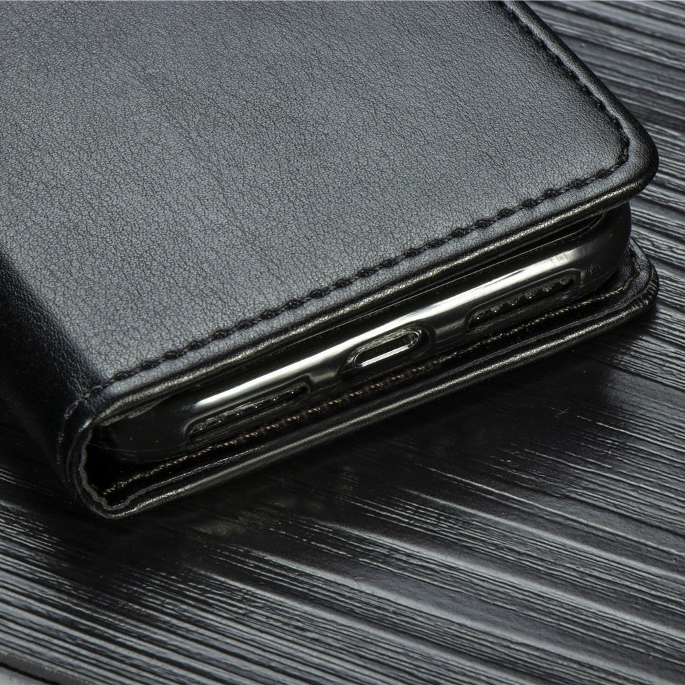 Business Flip Leather Wallet Cover Case For Samsung Galaxy A10 A20 A40 A50 A70 M10 S8 S9 S10e S10 Plus Note 8 9 10 Pro J2 Prime