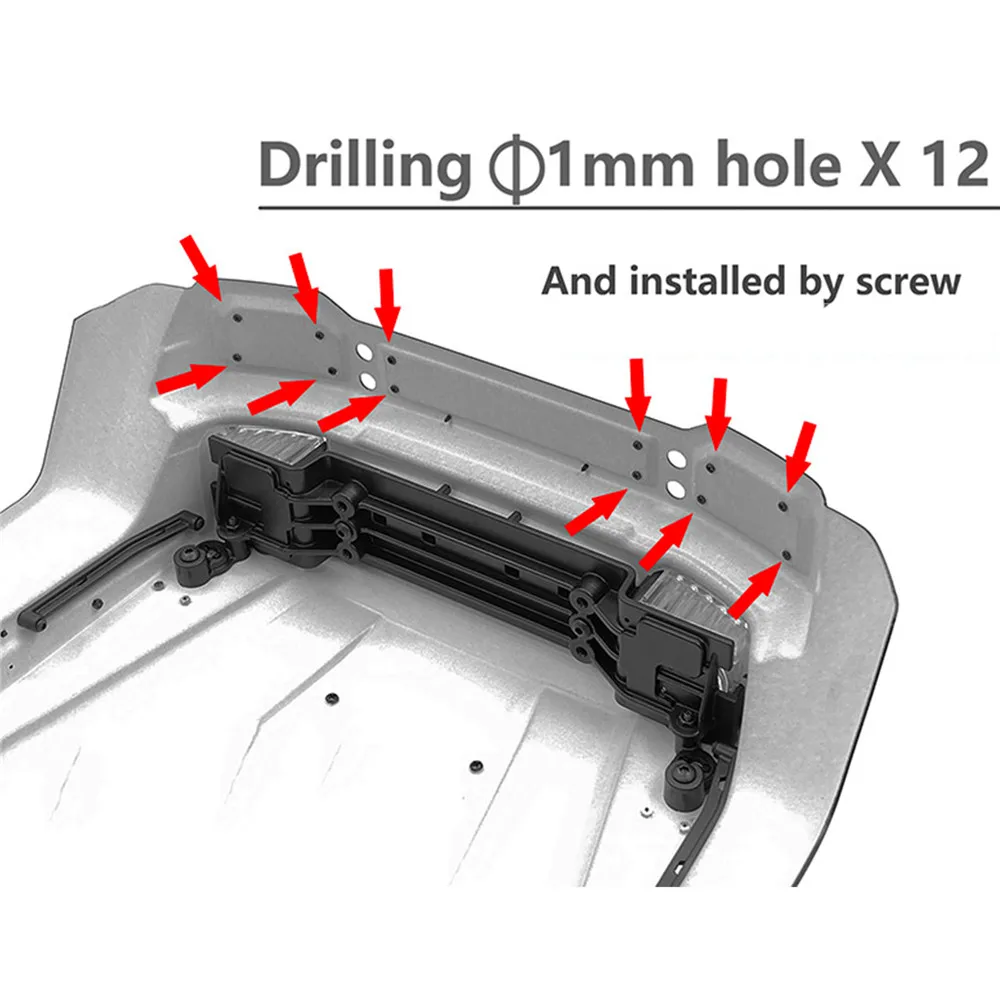впускная решетка переднего