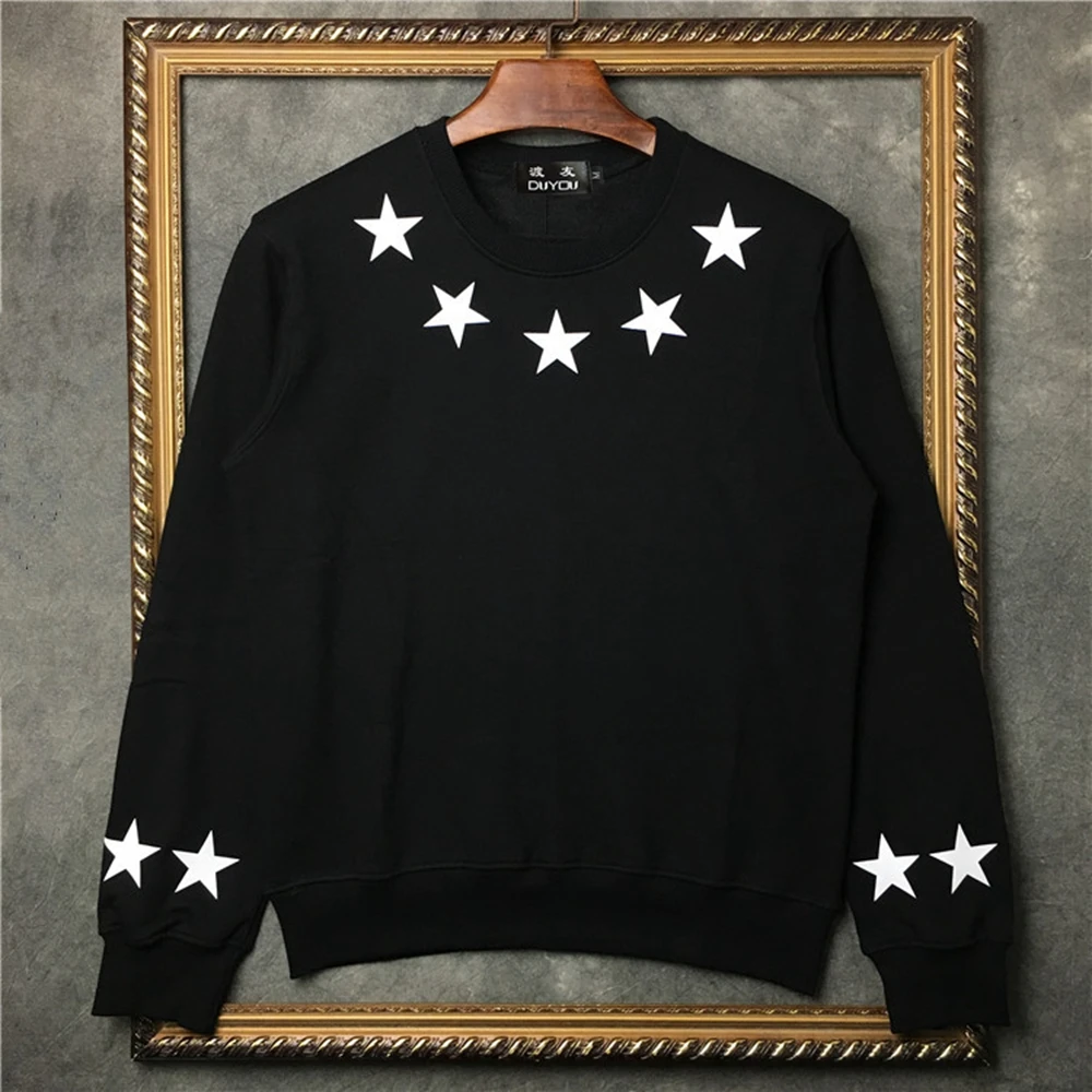 Новый дизайн толстовки DUYOU свитшот мужская женская брендовая одежда модная