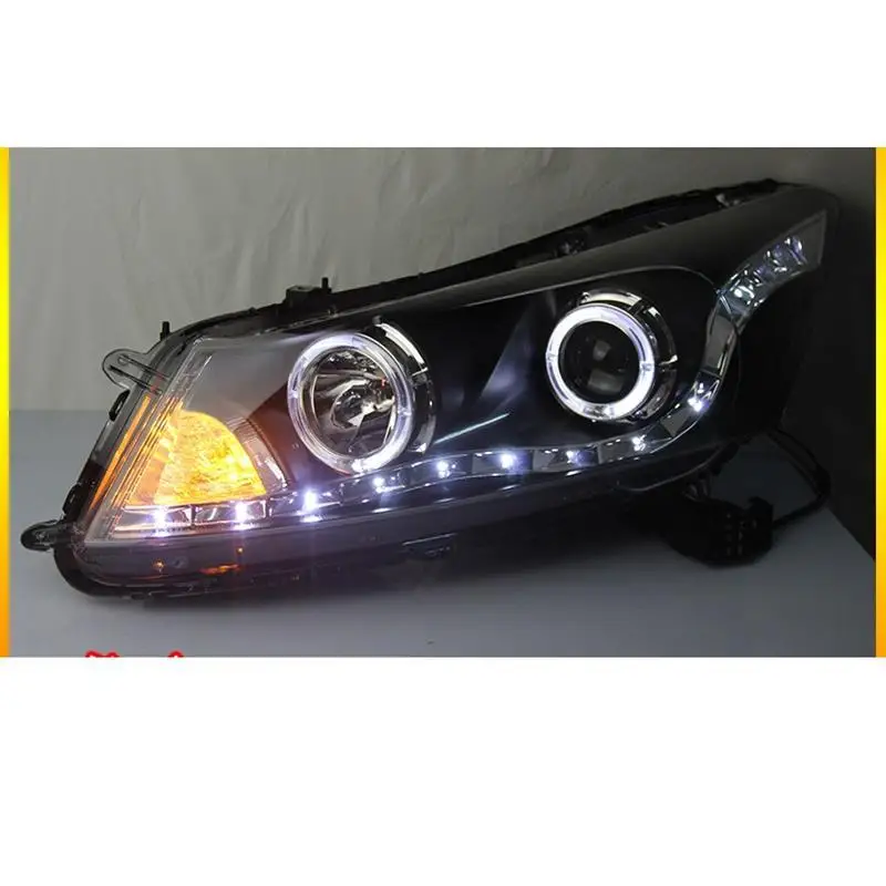 Наружные Drl Luces Assessoires Neblineros Led Para Авто Cob дневные ходовые фары автомобильные фары в сборе 08 для Honda Accord