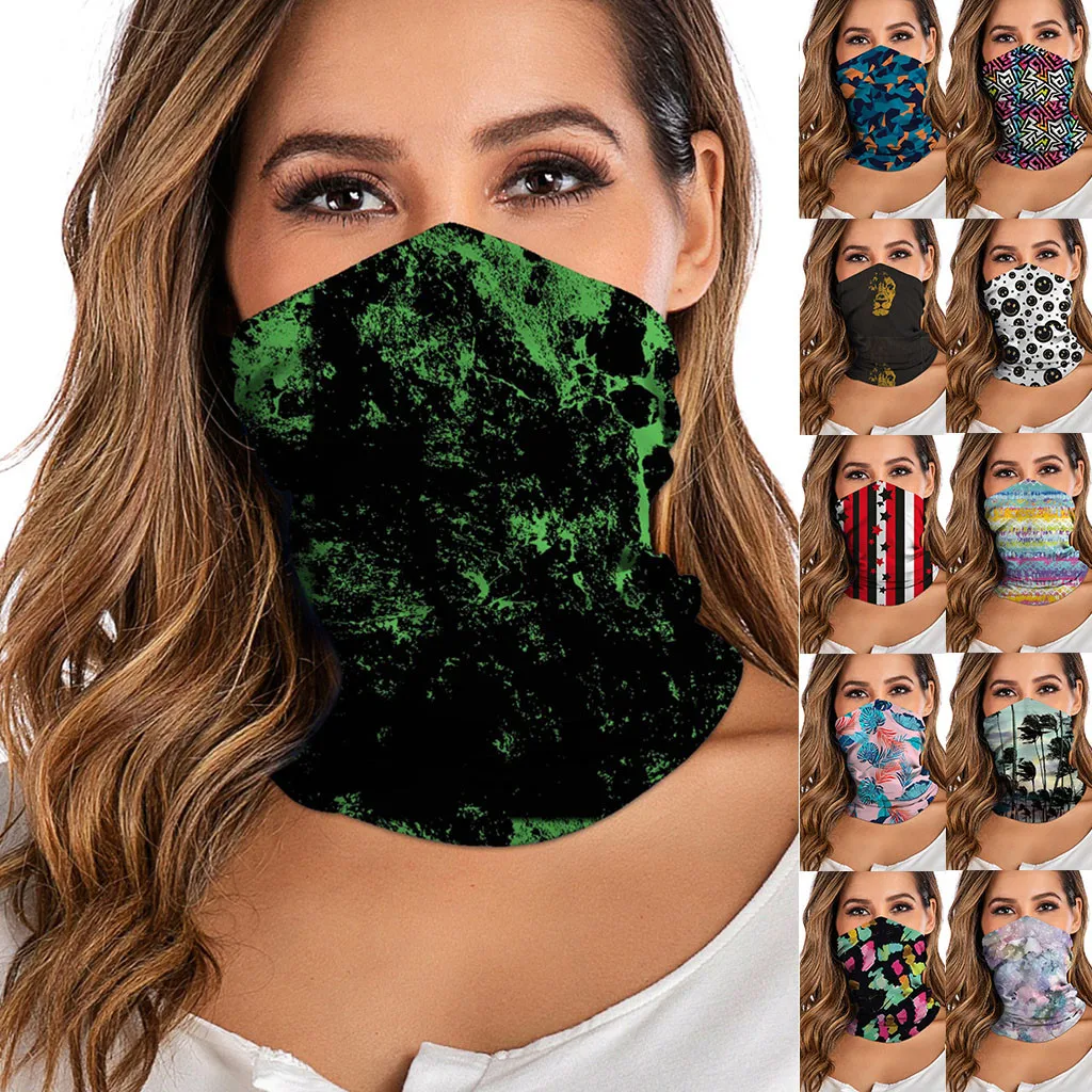 Бандана унисекс Rave шарф-труба на шею головной убор для женщин и мужчин шарф лица