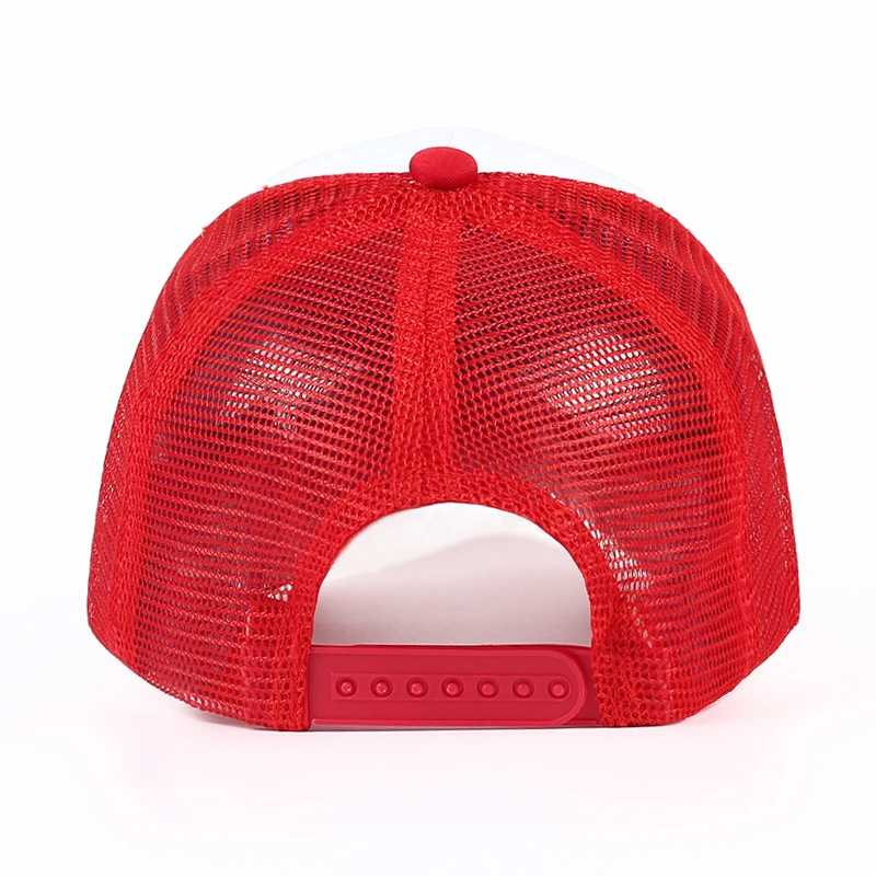 Повседневная Кепка с вышивкой для мальчиков бейсболки сеткой регулируемые