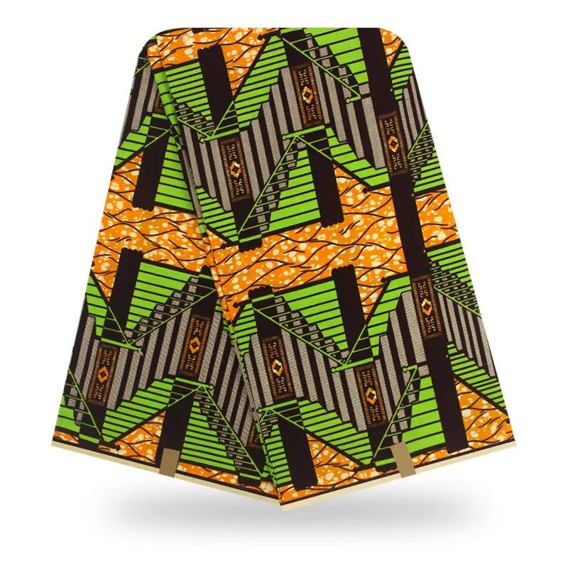 Дешевая оптовая продажа оригинальная ткань из натурального воска африканская 100%