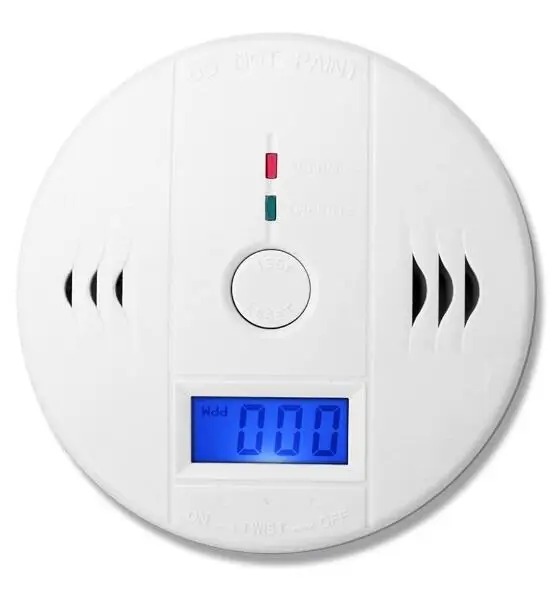 Independent CO Carbon Monoxide Sensors&ampAlarm Security Protection LCD Sensor Warning Alarm 85db Poisoning Detector | Безопасность и