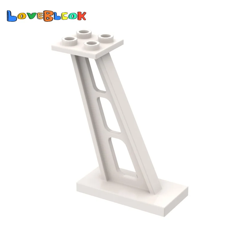 Поддержка наклона стойки 2x4x5 с толстыми опорами, сборные конструкторы MOC, технические детали игрушки для детей 4476, 2 шт./лот.