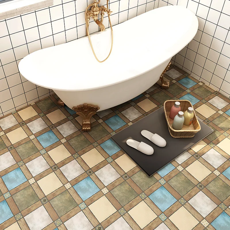 Наклейка на плитку для кухни водонепроницаемая нескользящая