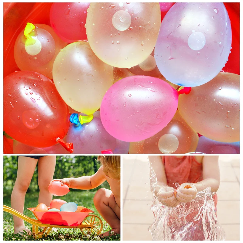 120 шт. красочные водяные шары бум для свадебной вечеринки украшение детской