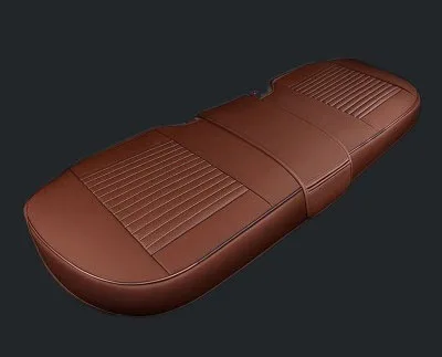 COFFEE B Универсальный чехол для автомобильных сидений кожаный для Opel Astra h j g mokka insignia Cascada corsa adam ampera Andhra zafira автомобильные аксессуары - Название цвета: COFFEE B