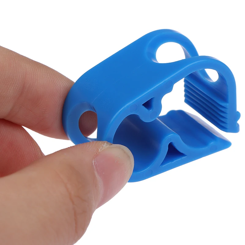 10 шт./лот пластиковый сифон шланг зажим для отключения (6-12 мм) пиво вино часть