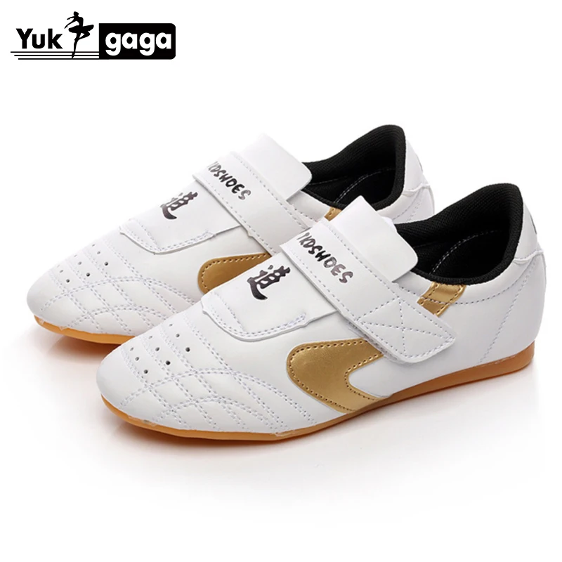 Кроссовки для тхэквондо обувь TKD спортивная каратэ тренировочная белые