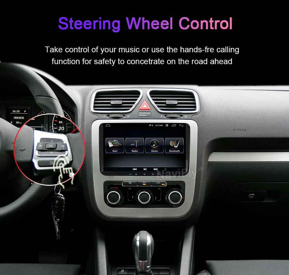 NaviFly Android 9 автомобильный dvd мультимедийный плеер радио для Mercedes Benz W209 W203 W168 ML W163 W463 Viano W639 Vito gps Navi BT