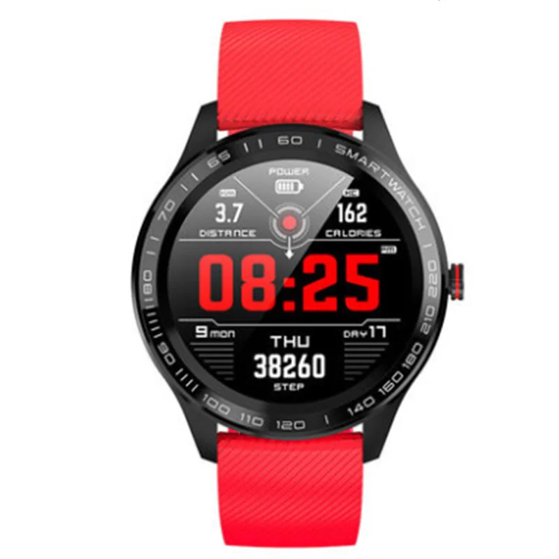 Умные часы L9 водонепроницаемые пульсометр ЭКГ оксиметр кровяного давления шаг