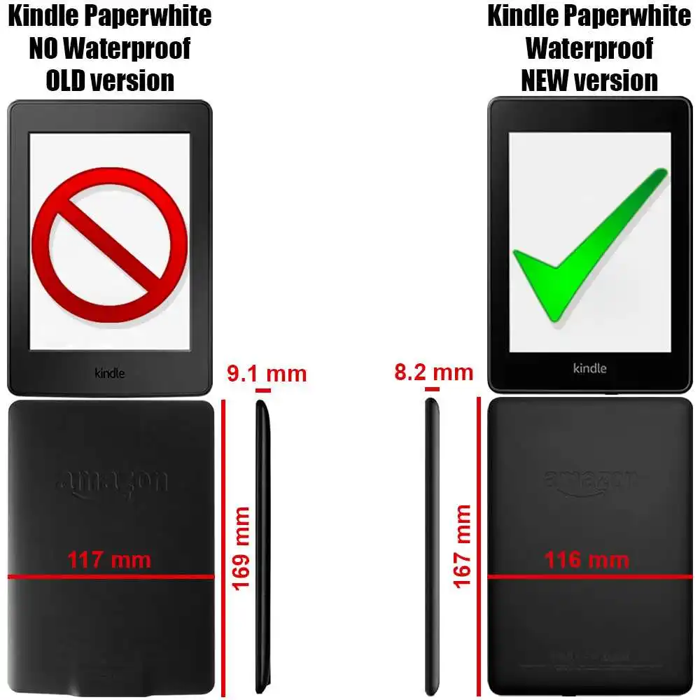 OcioDual Умный Магнитный Тонкий чехол для нового Kindle Paperwhite 2018 10 го поколения